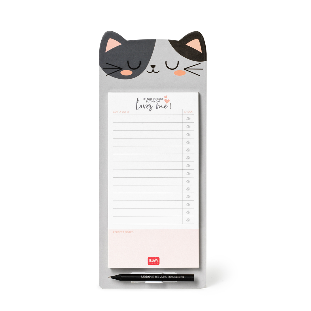 Don'T Forget Magnetic Notepad  Kitty | Legami