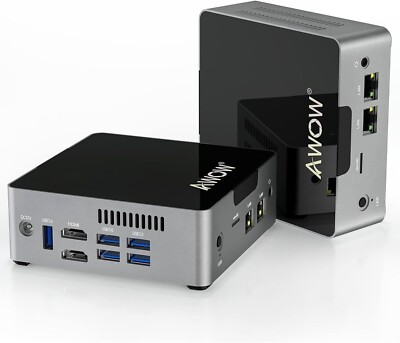 Mini PC Intel 2.3 GHz, 6GB DDR4 RAM 128GB SSD - $149