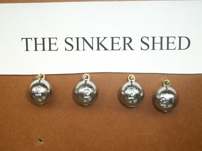 2 oz cannon ball sinkers - choice of quantity - FREE SHIPPING