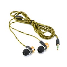 Headphone 3.5 mm In-Ear Headset Braided Earphone Cable