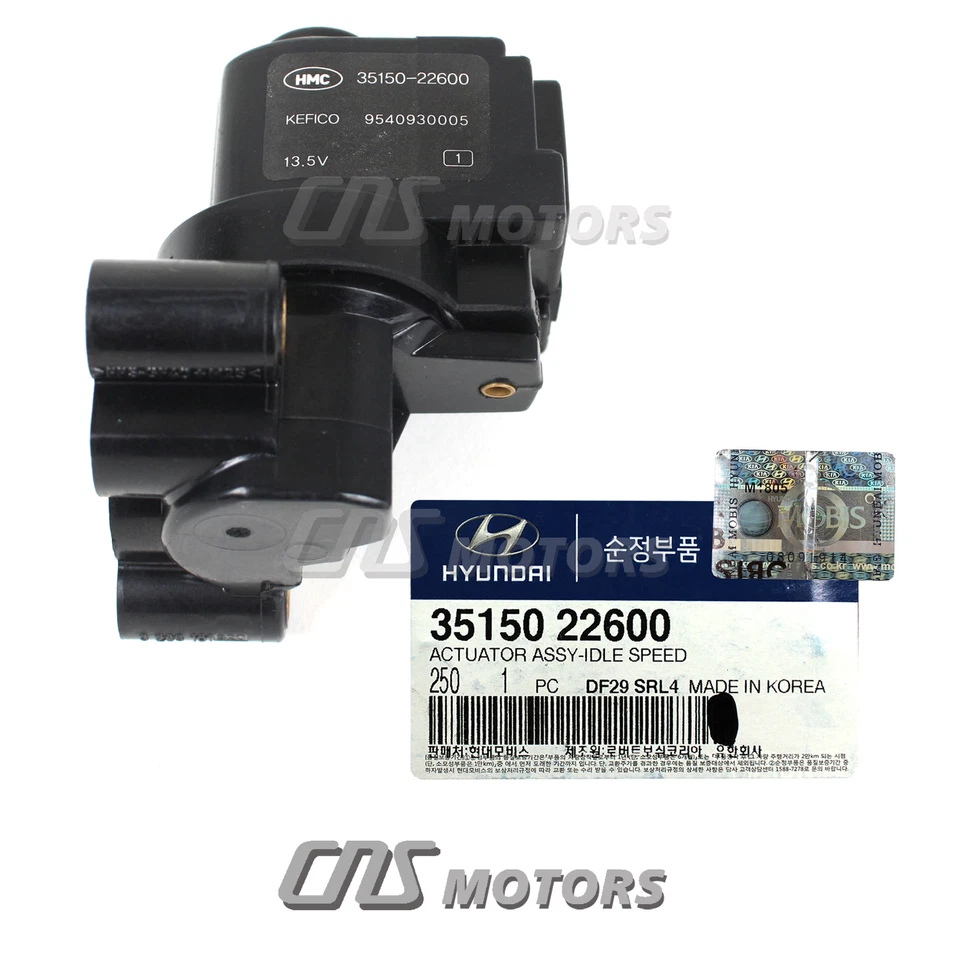 ⭐OEM⭐ Idle Air Control Valve for 00-09 Hyundai Accent Elantra Tiburon 3515022600 Foto 2 de 4