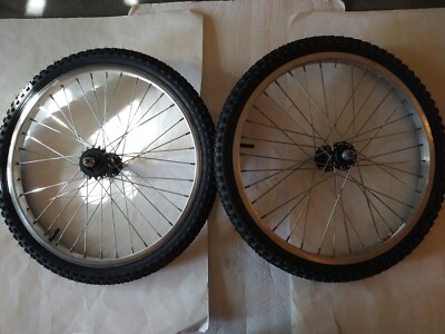 Vintage Powerlite Bmx Aluminum Rims And Tires Mid School Bike 90's Era EUC 