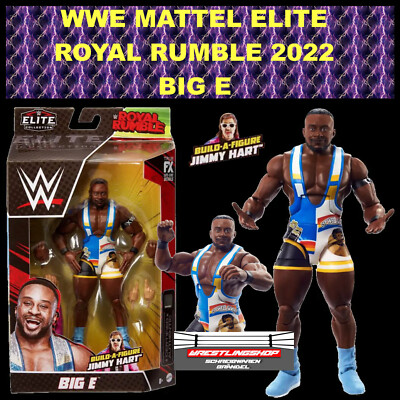 WWE MATTEL ELITE ROYAL RUMBLE SERIE 2022 BIG E WRESTLING FIGUR RAW BASIC SMACK 