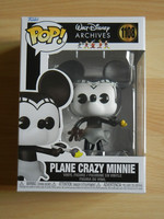 Funko Pop! #1108 Plane Crazy Minnie - Walt Disney Archives - Neu - Pinsel