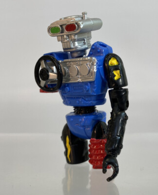 【88】THEREDTHREAD Sprint denim 1 toys Vintage Tyco 1992 Crash Test Dummies Junkbot Sideswipe 4.5