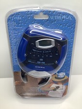 New Audiovox Portable Radio CD Player CE148A Digital AM/FM Tuner 45 Second ESP