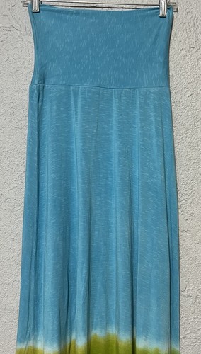 Lucky Brand XS Badeanzüge lang Neckholder Kleid Rock gestreift ärmellos Cover Up - Bild 2 von 10