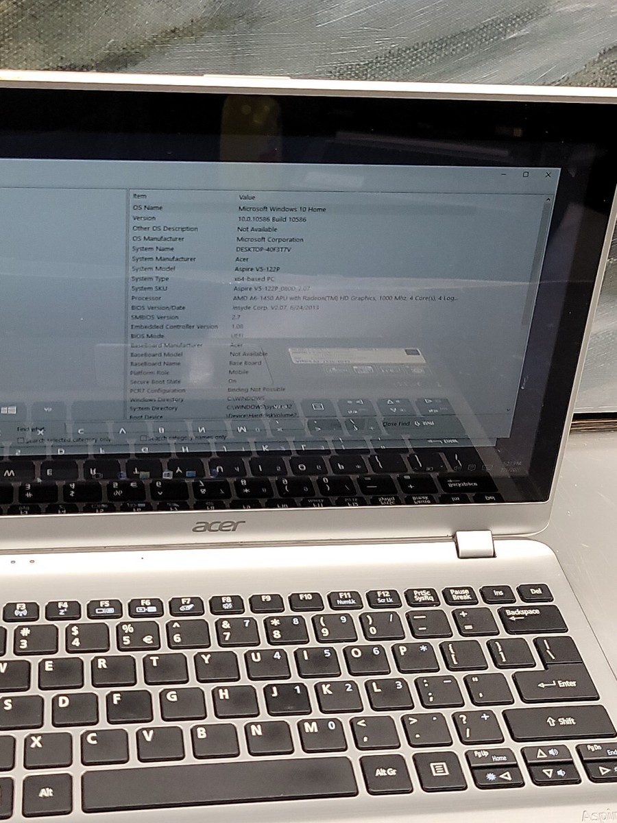 (未使用･未開封品)　Acer Aspire V5-122p-0681 11.6 Touchscreen Laptop - Quad Core 6gb 500gb Windows 8 by Acer v1yptgt Acer Aspire V5-122P-0681 TOUCH Screen 11.6