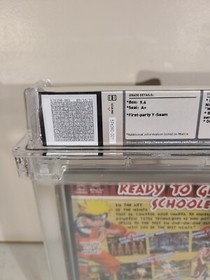 WATA 9.6 NEW Naruto Clash Of Ninja Nintendo Gamecube Graded Video Game NOT VGA 