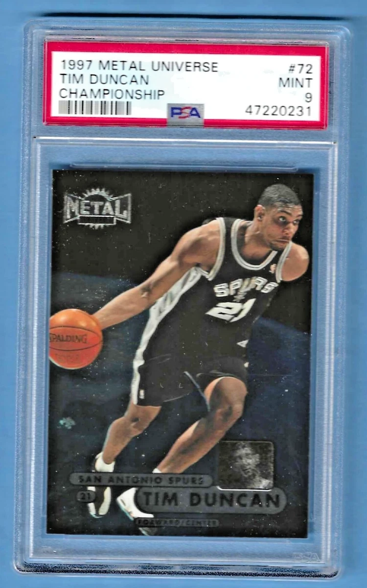 SkyBox Tim Duncan Basketball Rookie Sports Trading Cards
