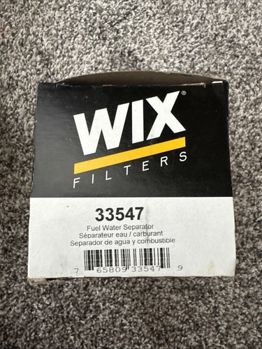 # 33547 WIX Fuel Water Separator Filter | eBay