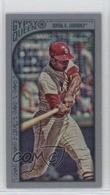 2015 Topps Gypsy Queen Minis Silver 162/199 Orlando Cepeda #309 HOF 0b0