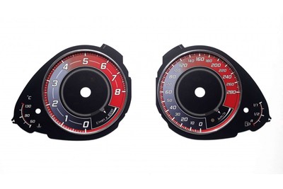 Audi A4 (B8) , Audi Q5 - Custom Replacement Speedo Dials, Counter Speedo Face Gau