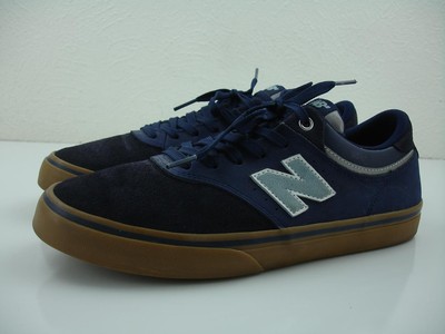 Men's 9 D M New Balance Numeric 255 Navy Blue Gum NM255NVY Suede Leather Skate