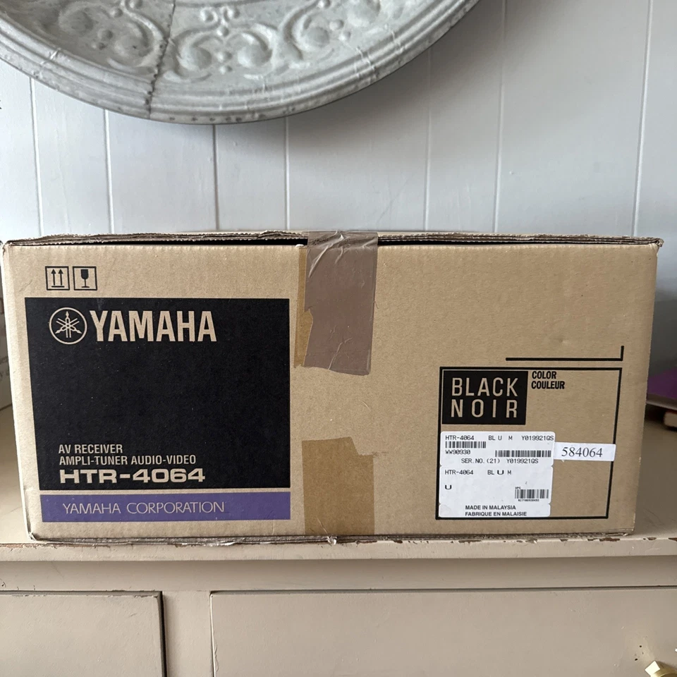 Yamaha HTR-4064 - 5.1 Ch HDMI Home Theater Surround Sound Receiver Stereo System - Image 4 of 4