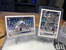 Topps Ryan Pepiot Los Angeles Dodgers MLB 2022 Rookie 2 Card Lot