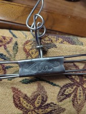 Pres-to-lok.Vintage Knock Off Korean Made MCM Clothes Hanger