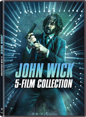JOHN WICK New Sealed Ltd Ed 2026 FIVE MOVIE COLLECTION 5 DVD BOXSET