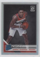 2019-20 Panini Donruss Optic Rated Rookie Holo Prizm Admiral Schofield #187 tw7