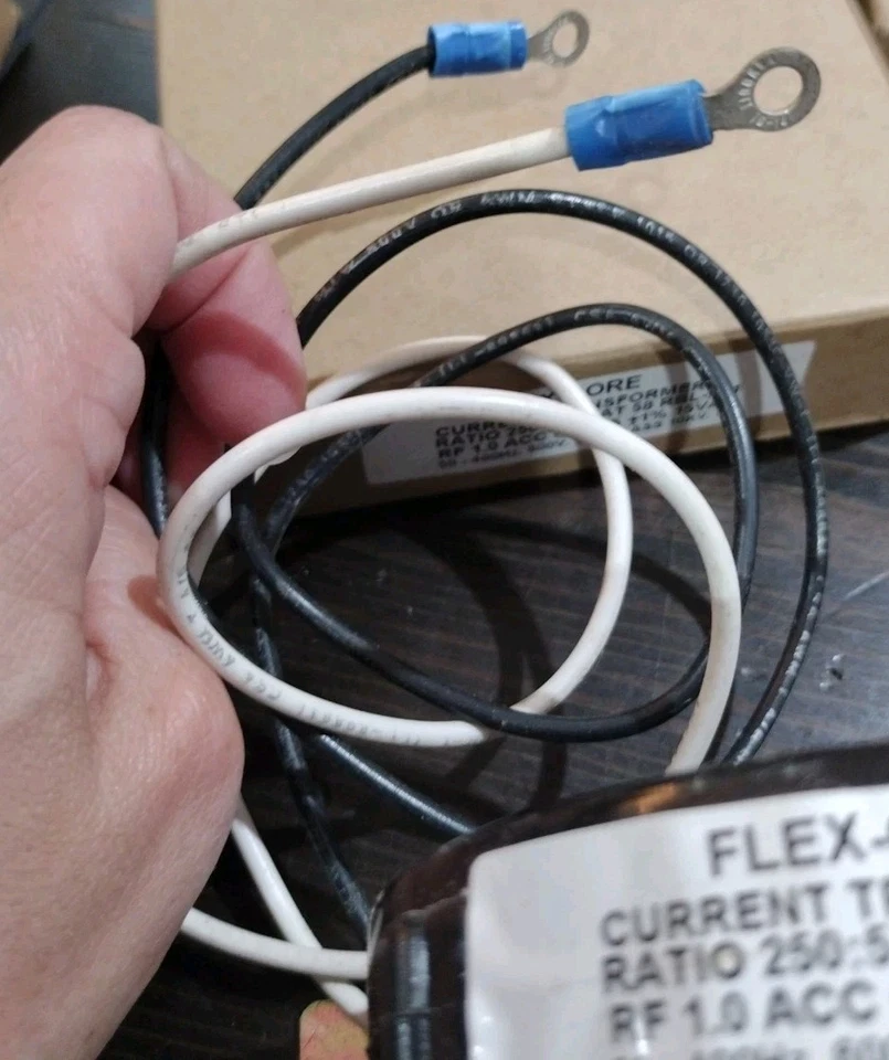 NEW FLEX-CORE 600V 50-400Hz 250:5A RATIO CURRENT TRANSFORMER 58 RBL-251: FLEX - Image 3 of 4