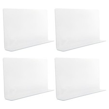 4 Pcs Shower Splash Guard Guards for Showers Corner Bathtub Water