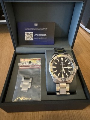 TAG Heuer Aquaracer Calibre 5 43mm mit Box und Papieren