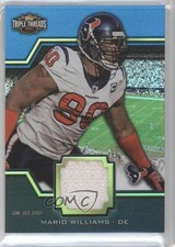 2011 Topps Triple Threads Unity Relics /36 Mario Williams #TTUSR-106 1z4