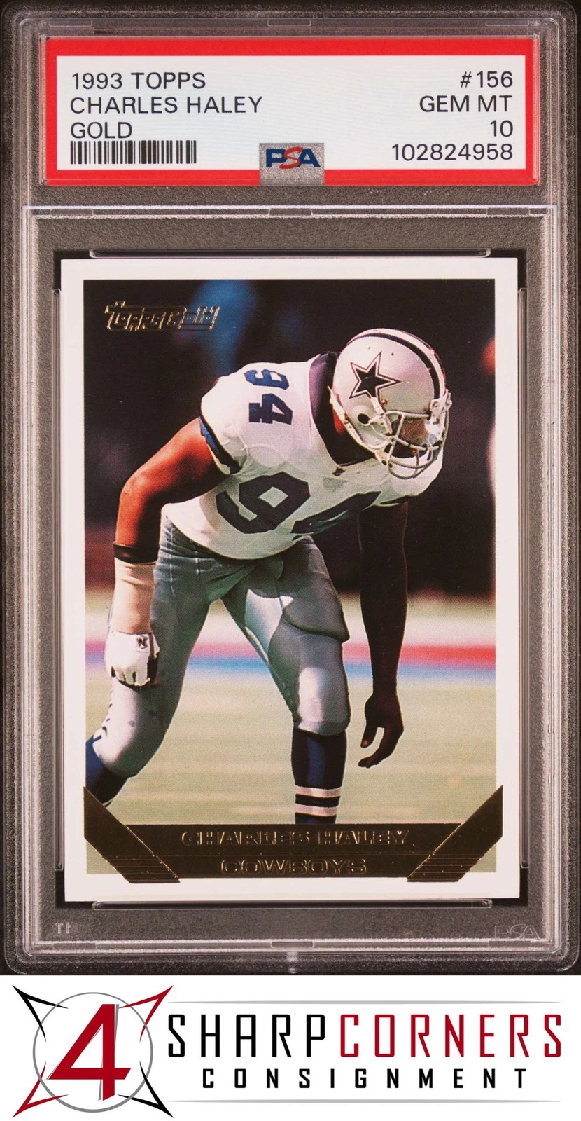 Charles Haley trading card