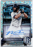 Matthew Etzel Tampa Bayt Rays 2025 Bowman Chrome 1st Auto /100