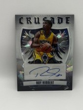 2023-23 Panini Phoenix Basketball Roy Hibbert Crusade Autograph White Ice /49