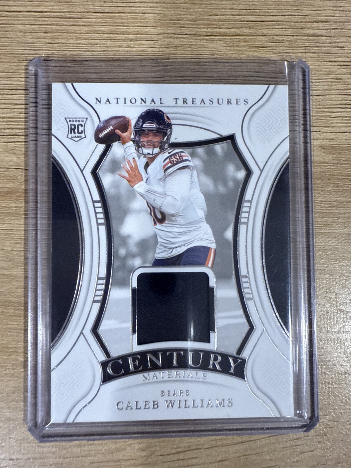 Caleb Williams 2024 National Treasures Century Materials Patch 86/99 RC