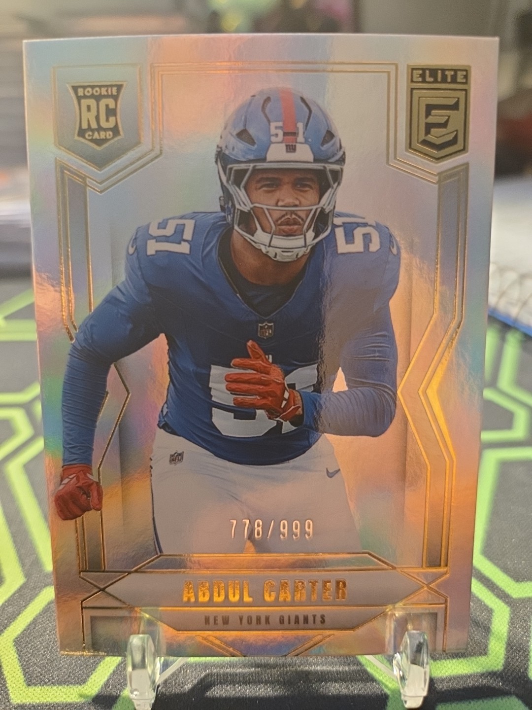 2025 Panini Donruss Elite Rookies Abdul Carter #111 /999