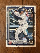 2024 Bowman Draft George Lombard Jr #BD-118 NM-M