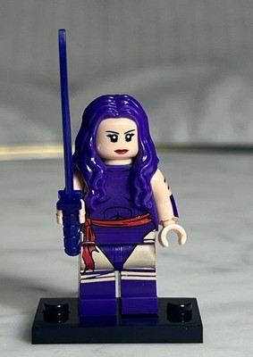 Lego Psylocke Custom Printed Minifigure Betsy Braddock Marvel X-Men  97