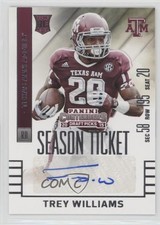 2015 Panini Contenders Draft Picks Auto Trey Williams #273 Auto 2u3