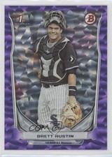 2014 Bowman Draft Purple Ice 9/99 Brett Austin #DP104 3q5