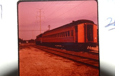 SPEC EXKURSION Brillion-Forrest JCT JUL-78 Original 35mm Color Train Photo Slide