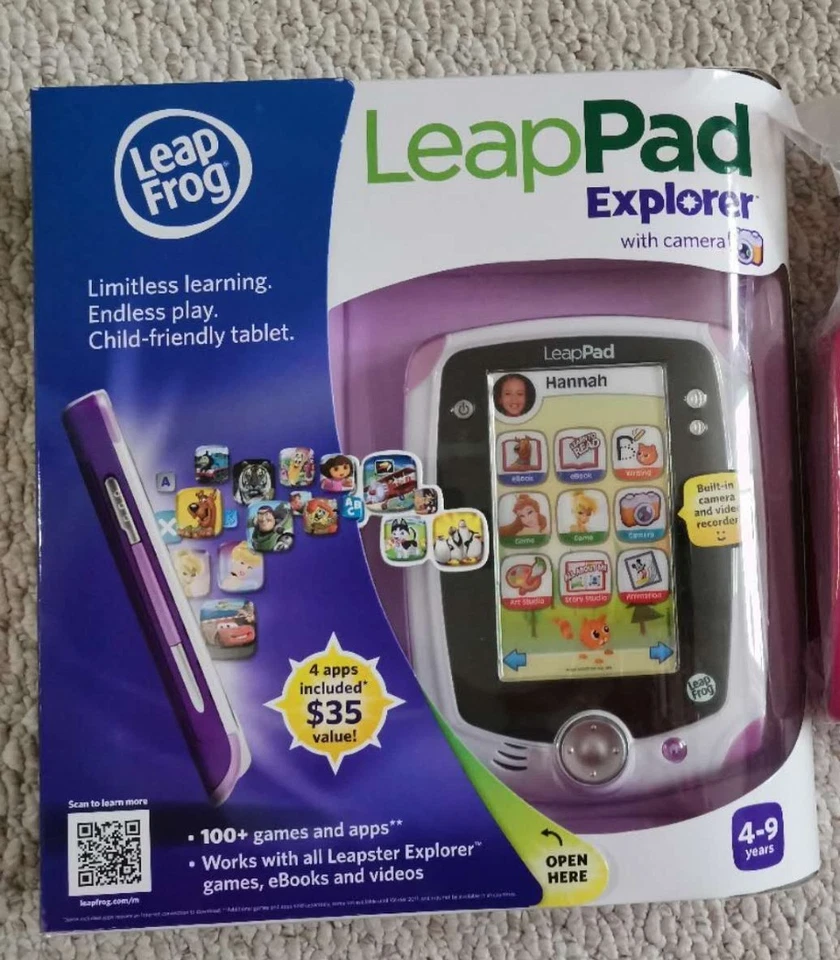 LeapPad  Explorer Learning Tablet Pink -Need change battery /Unopened/Unused - Image 2 of 4
