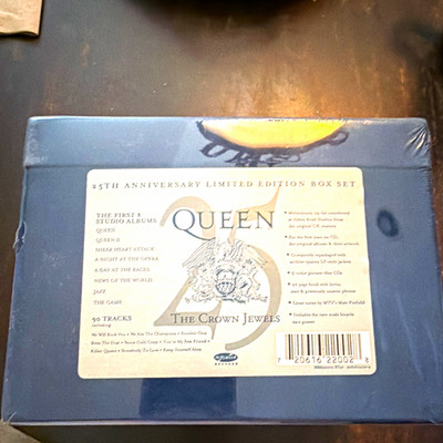 Queen The Crown Jewels 25th Anniversary Limited Edition Sealed 8CD Box Set
