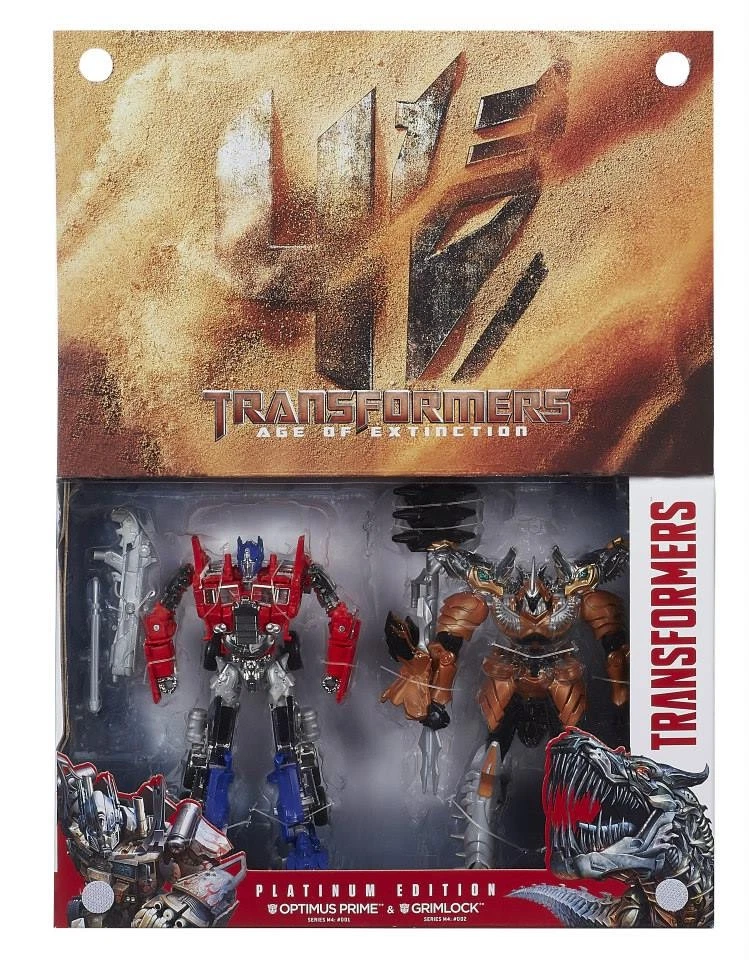 Voyager Class Optimus Prime Evasion Mode and Grimlock Set of 2 | Transformers 4 - Image 4 of 4