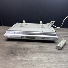 Sony ICF-CDK50 Under Cabinet Kitchen CD Clock Radio Remote Hardware Works