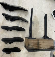 Cast Iron  7 Piece Lot  Boots Shoes Skates Lasts  Anvil Set Repair Vintage