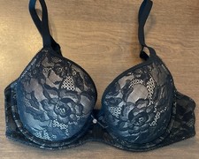 Wacoal Lace Finesse Contour T-Shirt Underwire Bra 853201 Black US Size 32D