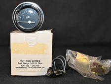 Nos Classic Instruments Hot Rod Series Fuel Gauge 240-33 Ohm Pn 109 Chrome