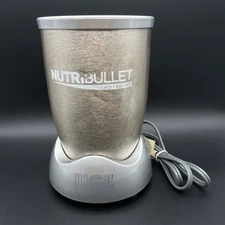 NutriBullet NB-201 Magic Bullet Blender Motor Base Rose Gold Tested