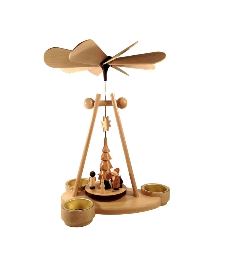 SPIELWARENMACHER GÜNTHER E.K. Kugelpyramide Weihnachtszeit Höhe 26 cm Weihnachten Pyramide Seiffen Erzgebirge