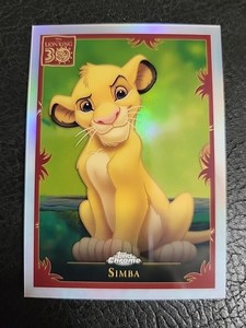 2024 Topps Disney Chrome Lion King 30th Anniversary Simba #LK-1