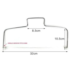 UK CAKE Slicer Bread Cutter Wire Line Cutting Kitchen Decor Baking Tool leveller