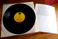 Talking Heads Once In A Lifetime PROMO w Insert 1984 12'' Single