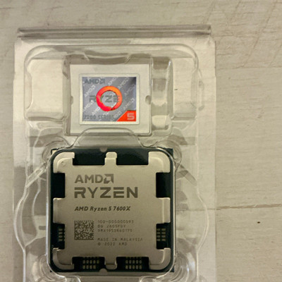 AMD Ryzen 5 7600X 6-Core 4.7GHz Socket AM5 CPU Processor MPN 100-000000593